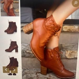 Rising Mara leather heel booties